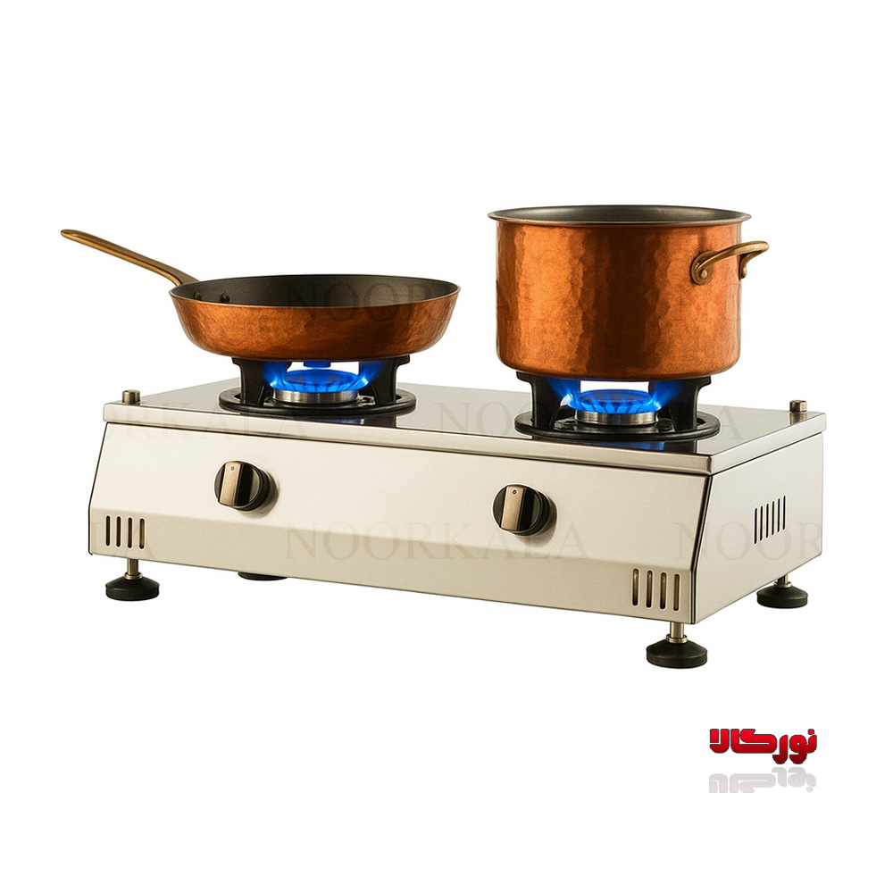 اجاق گاز رومیزی دو شعله 